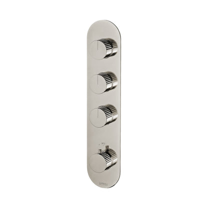 Carimali Qtime 1 3-Shut-Off Thermostatic Shower Trim