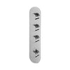 Qtime 1/2” Thermostatic 3-Shut-Off