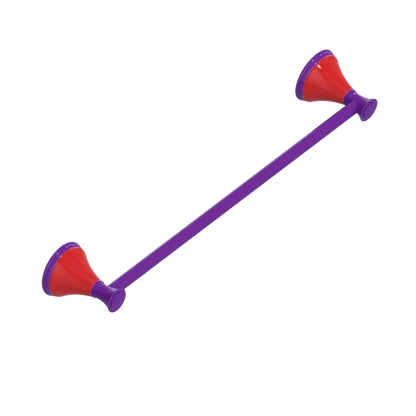 Rubinet Towel Bar 18" Purple Haze