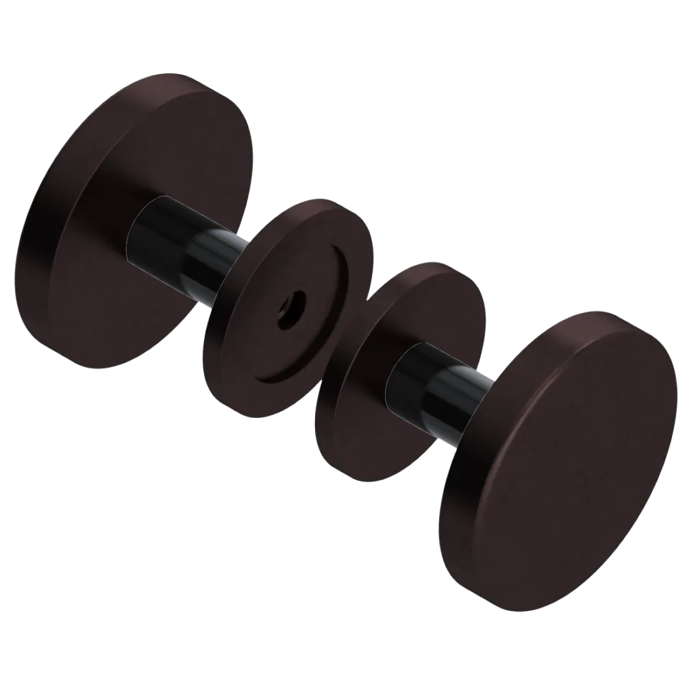 Rubinet Shower Door Knob (set) Oil Rubbed Bronze
