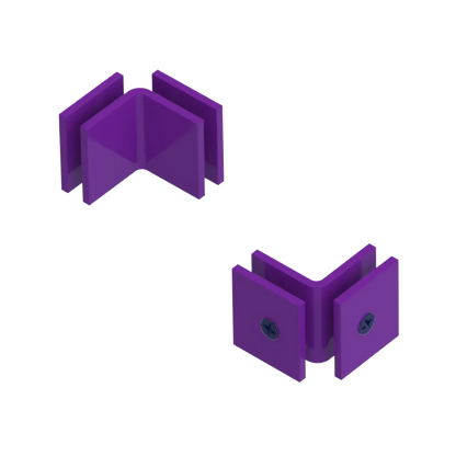 Rubinet 90 Glass to Glass Open Face Purple Haze