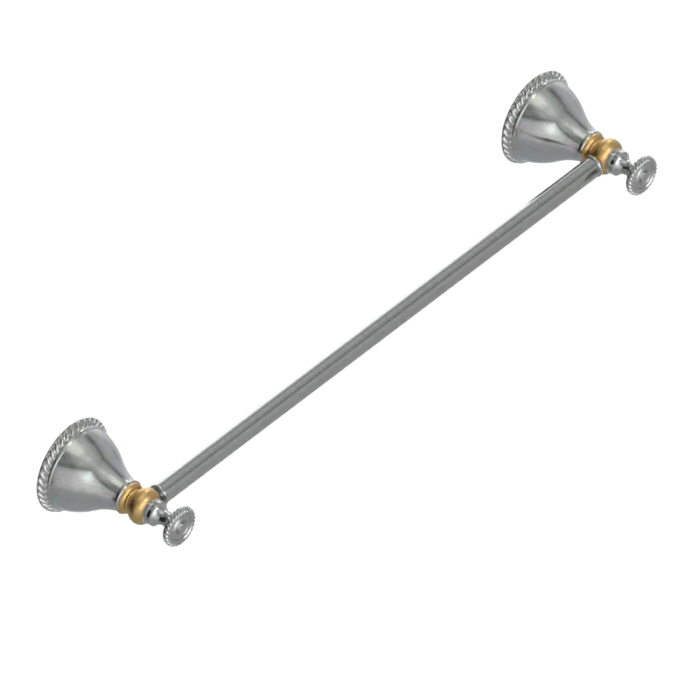 Rubinet Towel Bar 24" Satin Nickel