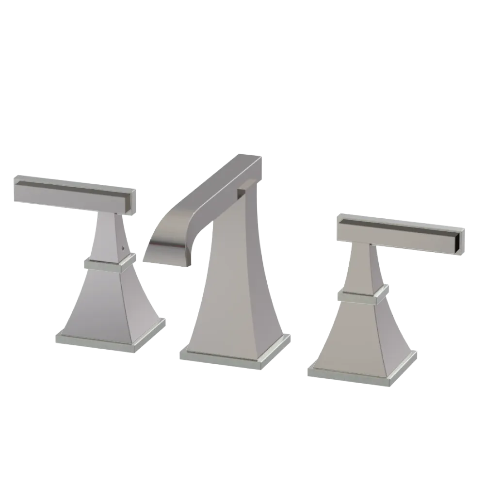 Rubinet Widespread Lav. Set. (less drain) Polished Nickel