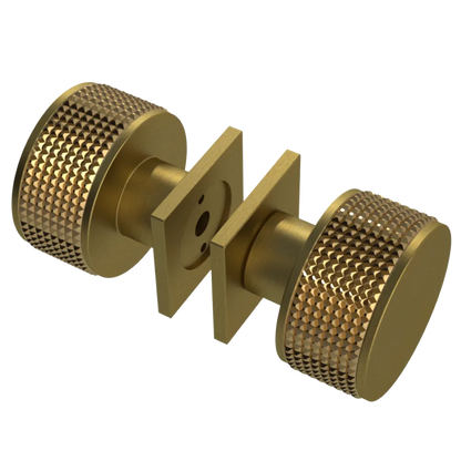 Rubinet Shower Door Knob (set) Antique Brass Matt