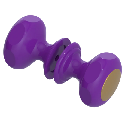 Rubinet Shower Door Knob (set) Purple Haze