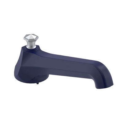Rubinet Tub Filler Spout Deck Mount Midnight Blue