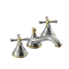 Rubinet Widespread Lav. Set. (less drain) Satin Nickel