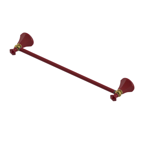 Rubinet Towel Bar 18" Maroon