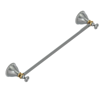 Rubinet Towel Bar 18" Satin Nickel
