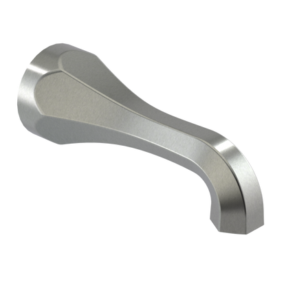 Rubinet Tub Filler Spout Wall Mount Satin Nickel