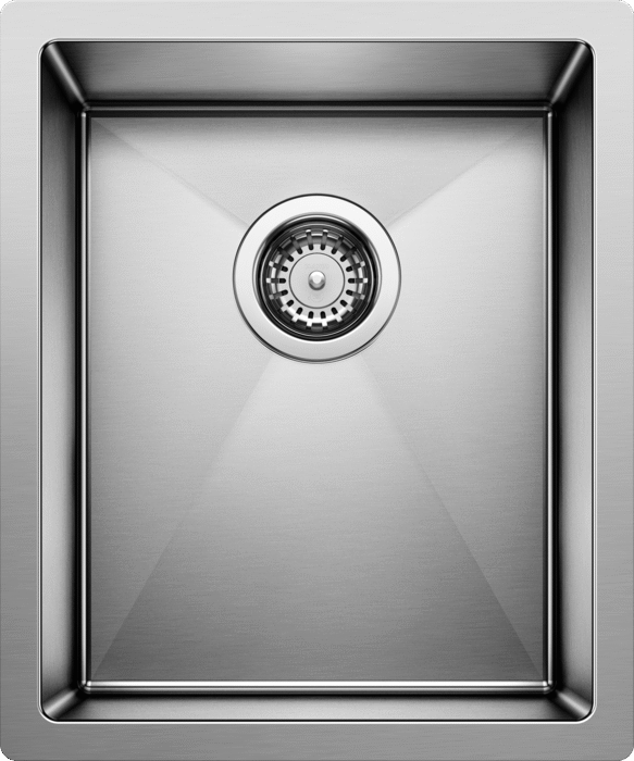 Blanco  RADIUS 10 U Small Bar Stainless Steel Kitchen Sinks
