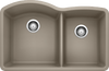 Blanco Diamond U 1¾ Silgranit Kitchen Sink