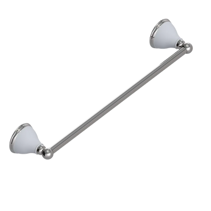 Rubinet Towel Bar 18" Polished Nickel