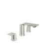 Baril 8" c/c lavatory faucet, drain included