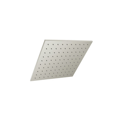 Baril Square 10" anti-limestone shower head