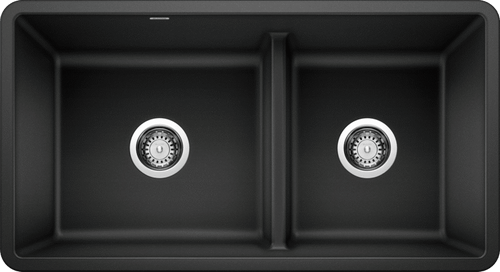 Blanco  PRECIS U 1¾ Low Divide Silgranit Kitchen Sinks