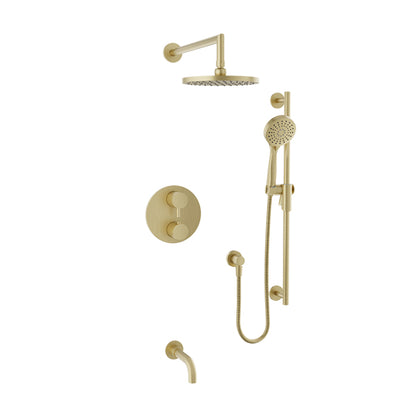 Baril Complete thermostatic pressure balanced shower kit