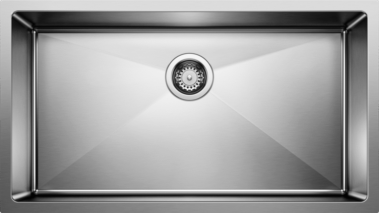 Blanco  QUATRUS R15 U Super Single Stainless Steel Kitchen Sinks