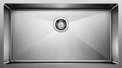 Blanco  QUATRUS R15 U Super Single Stainless Steel Kitchen Sinks