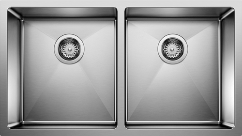 Blanco  QUATRUS R15 U 2 Stainless Steel Kitchen Sinks