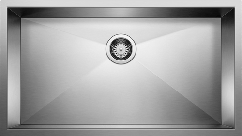 Blanco  QUATRUS U 1 Super Single Stainless Steel Kitchen Sinks