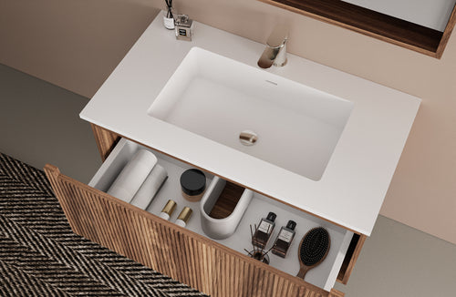 Bergamo - Milan Floating Single Sink Vanity