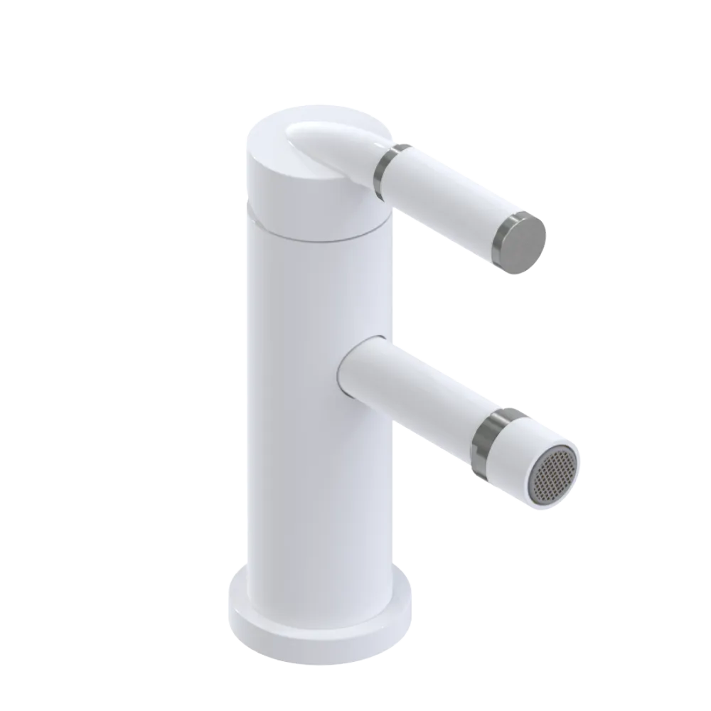 Rubinet Single Control Bidet Fitting (less drain) White