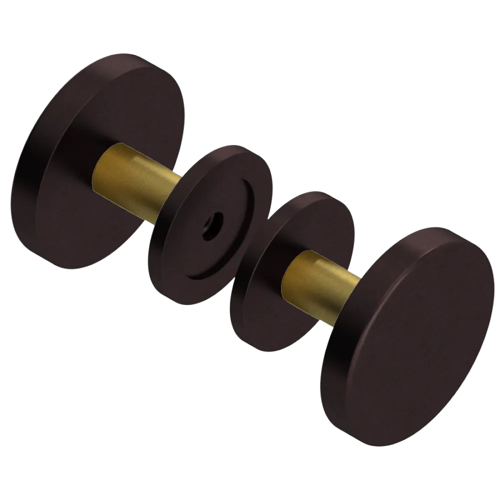 Rubinet Shower Door Knob (set) Oil Rubbed Bronze