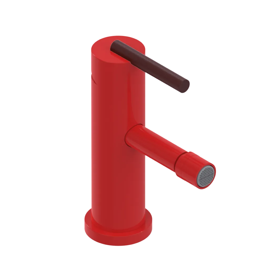 Rubinet Single Control Bidet Fitting (less drain) Red