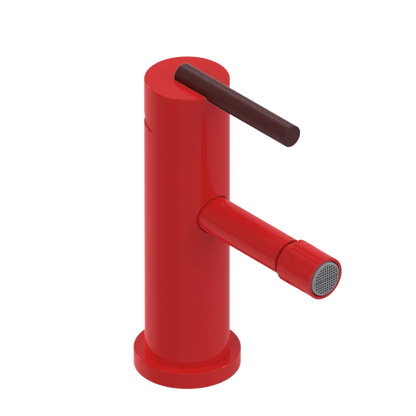 Rubinet Single Control Bidet Fitting (less drain) Red