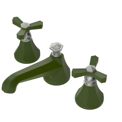 Rubinet Widespread Lav. Set. (less drain) Green Envy