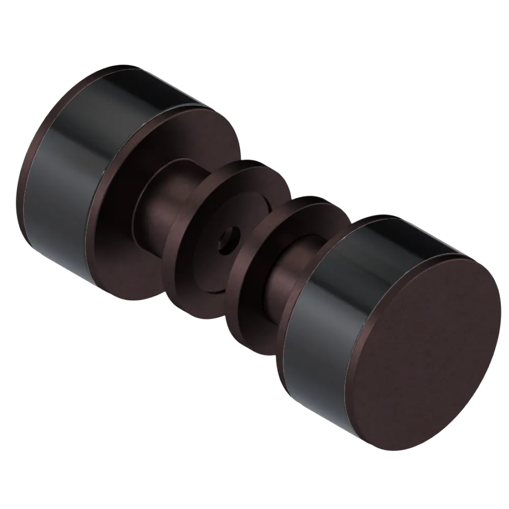 Rubinet Shower Door Knob (set) Oil Rubbed Bronze