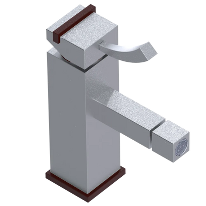 Rubinet Single Control Bidet Fitting (less drain) Satin Chrome
