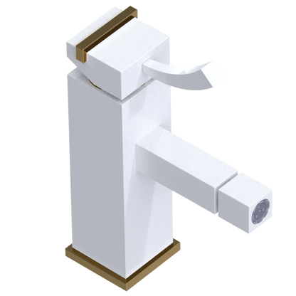 Rubinet Single Control Bidet Fitting (less drain) White