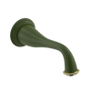 Rubinet Tub Filler Spout Wall Mount Green Envy