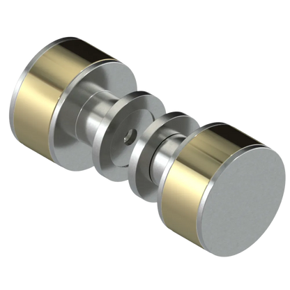 Rubinet Shower Door Knob (set) Satin Nickel