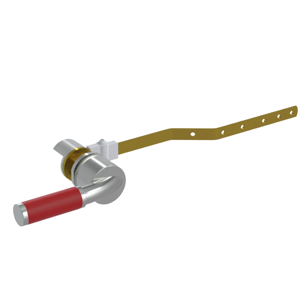 Rubinet Trip Levers Satin Nickel