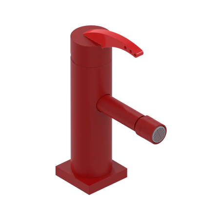 Rubinet Single Control Bidet Fitting (less drain) Maroon