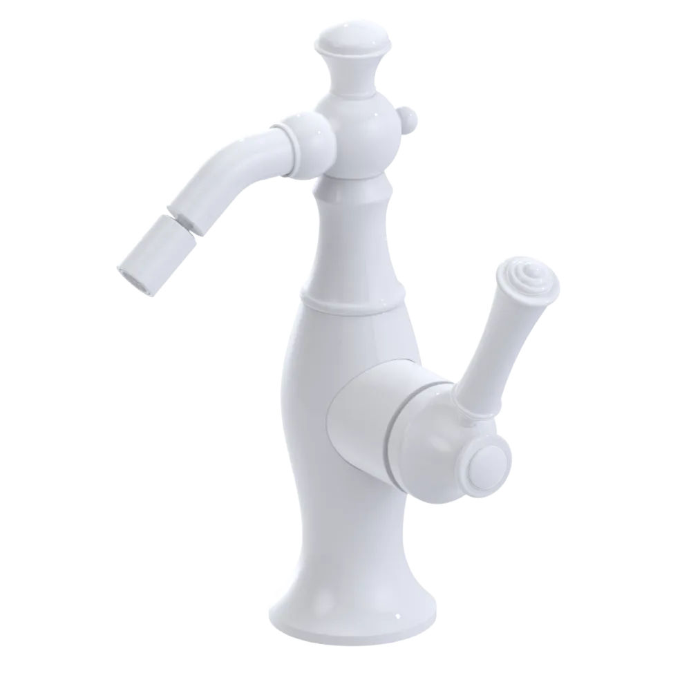 Rubinet Single Control Bidet Fitting (less drain) White