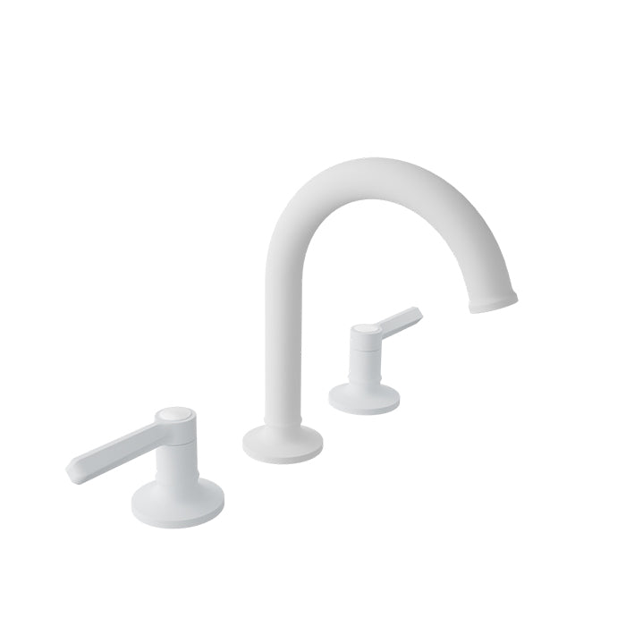 Baril 8" c/c lavatory faucet, drain included