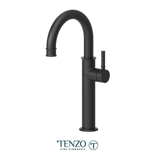 Tall single hole lavatory faucet, Alyss