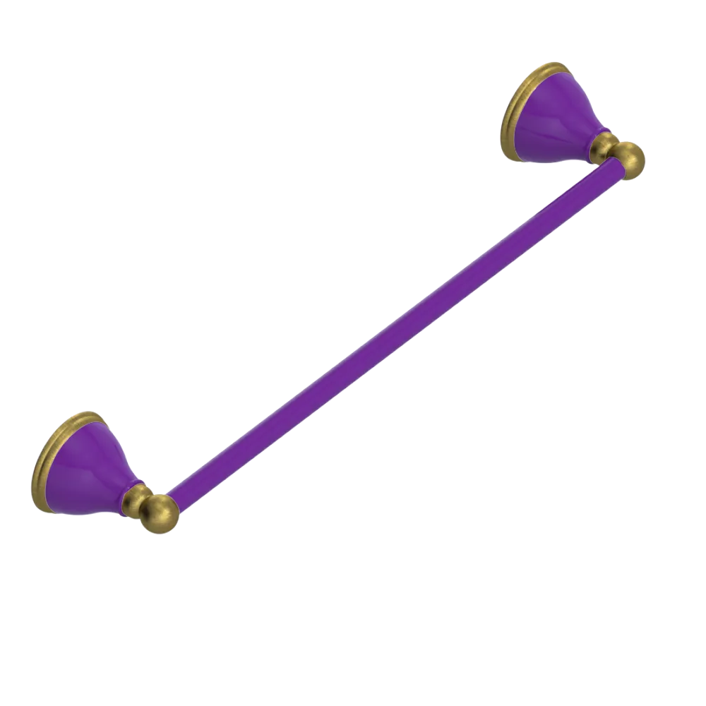 Rubinet Towel Bar 18" Purple Haze