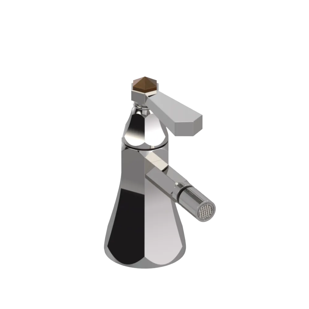 Rubinet Single Control Bidet Fitting (less drain) Polished Nickel