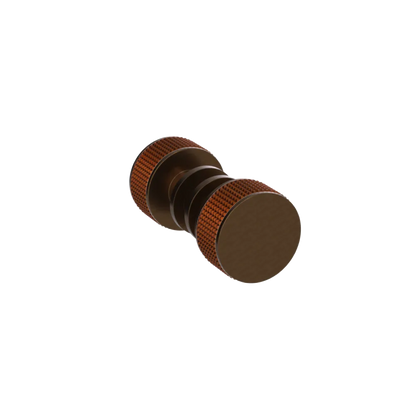 Rubinet Shower Door Knob (set) Tuscan Brass