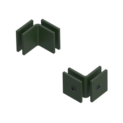 Rubinet 90 Glass to Glass Open Face Green Envy