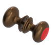 Rubinet Shower Door Knob (set) Tuscan Brass