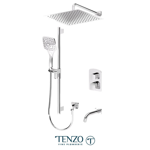 Shower kit, 3 functions, Delano