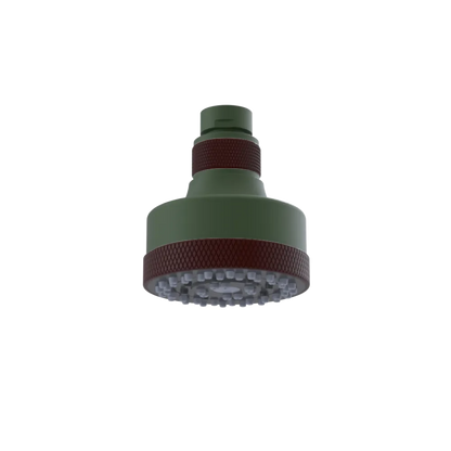 Rubinet 3 FUNCTION SHOWER HEAD Green Envy