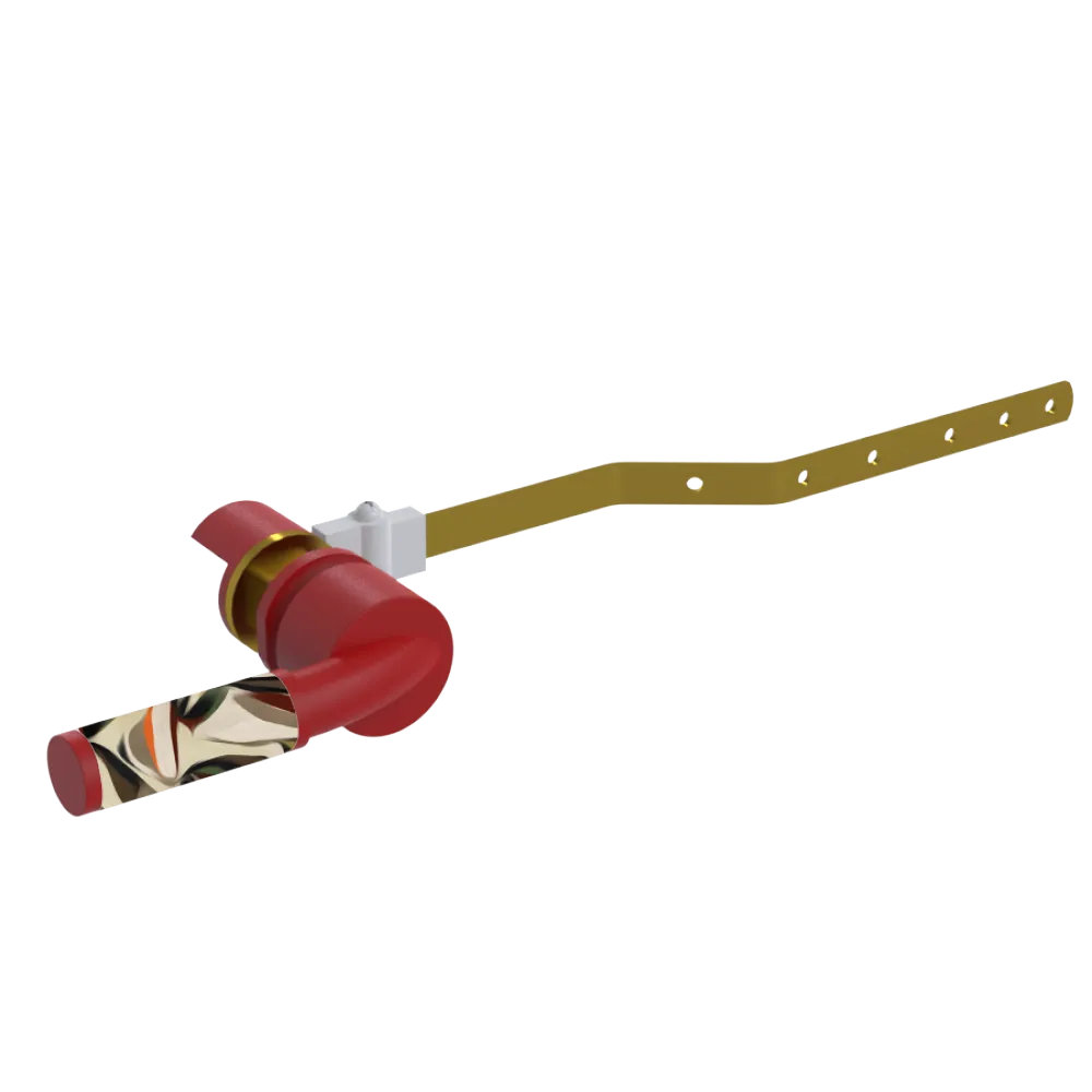 Rubinet Trip Levers Maroon