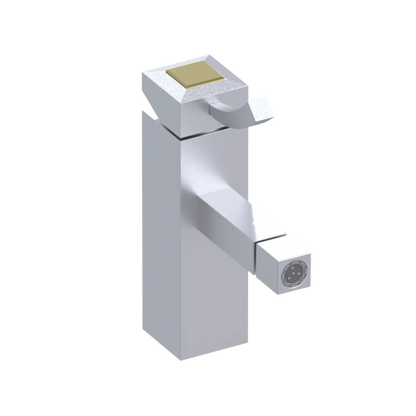 Rubinet Single Control Bidet Fitting (less drain) Satin Chrome